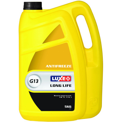 Антифриз Luxe -40 Long Life жовтий 5 кг (698) Вінниця - фото 1