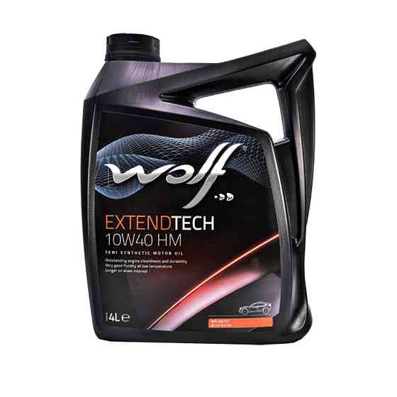 Моторне масло Wolf Extendtech 10W-40 4л Львів