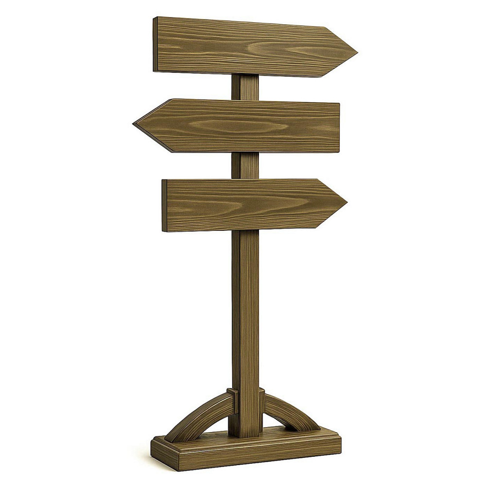 Підлогова стрілка-покажчик "Бенфіка" палісандр Миколаїв - фото 1