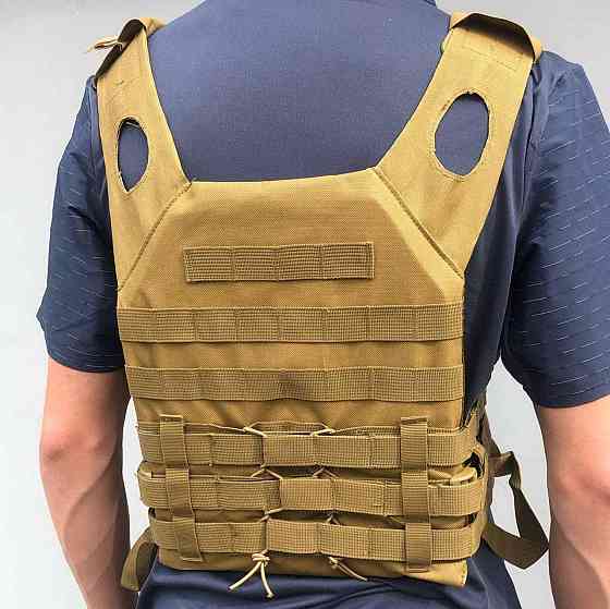 Плитоноска Бронежилет с плитами 6 класса Песочный Винница