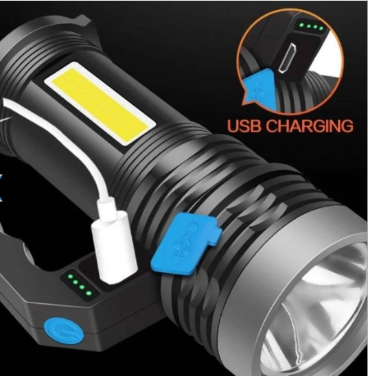 Ручной светодиодный аккумуляторный Фонарик TORCH BL-8205 Одесса - изображение 8