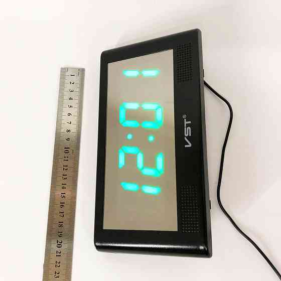 Электронные настольные часы digital VST-732Y, Электронные зеркальные часы CR-525 настольные vst Киев