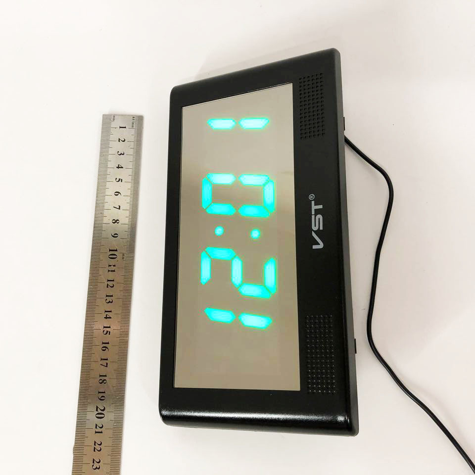 Электронные настольные часы digital VST-732Y, Электронные зеркальные часы CR-525 настольные vst Киев - изображение 3