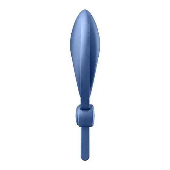 Эрекционное виброкольцо лассо с регулировкой размера Satisfyer Sniper Blue Sex Aura Киев