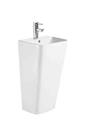 Раковина моноблок Mixxus STYLE-1101 з отвором під змішувач та переливом 440х380х830mm   ( MI6696 ) 37126 Харьков
