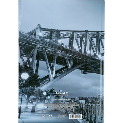Книга записна Axent Glory А4 у твердій обкладинці 96 аркуші клітинка (8422-566-A) Вінниця - фото 4