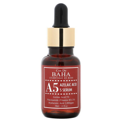 Сыворотка для лица Cos De BAHA A5 Azlaic Acid 5% Serum 30 мл (8809240319109) Винница - изображение 1