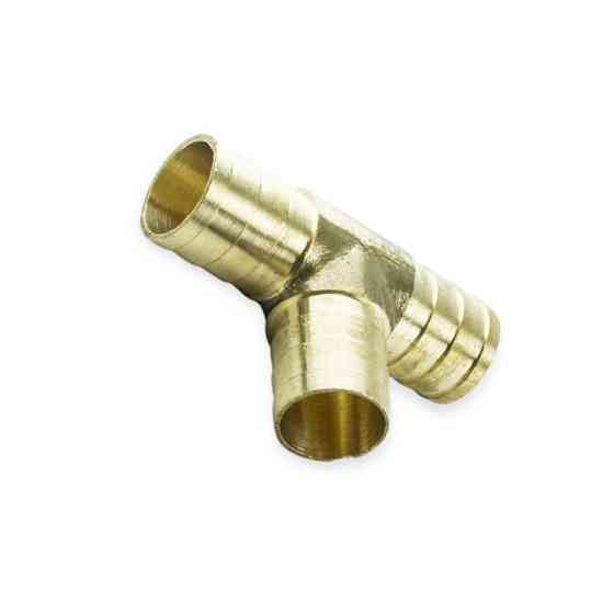 Штуцер-перехідник 18х18х18 латунь (трійник) Мукачево