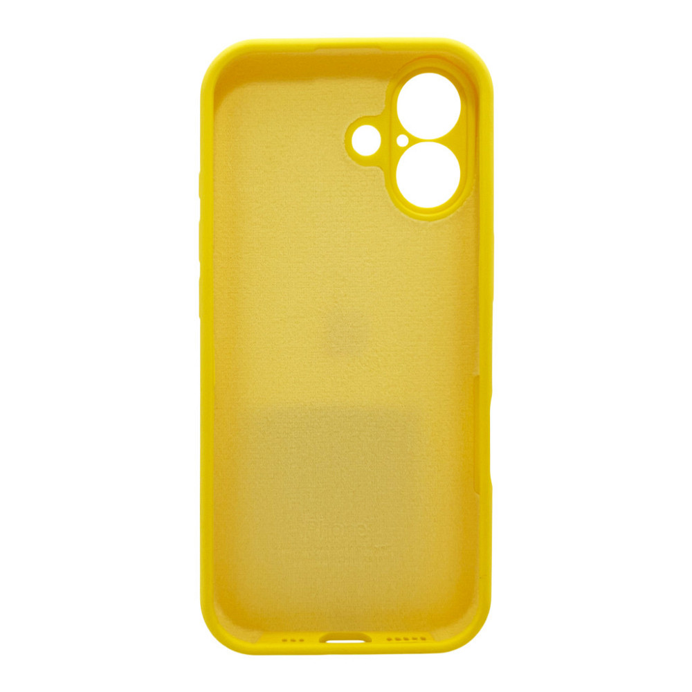Чохол для смартфона Silicone Full Case AA Camera Protect for Apple iPhone 17 33,Canary Yellow Київ - фото 3