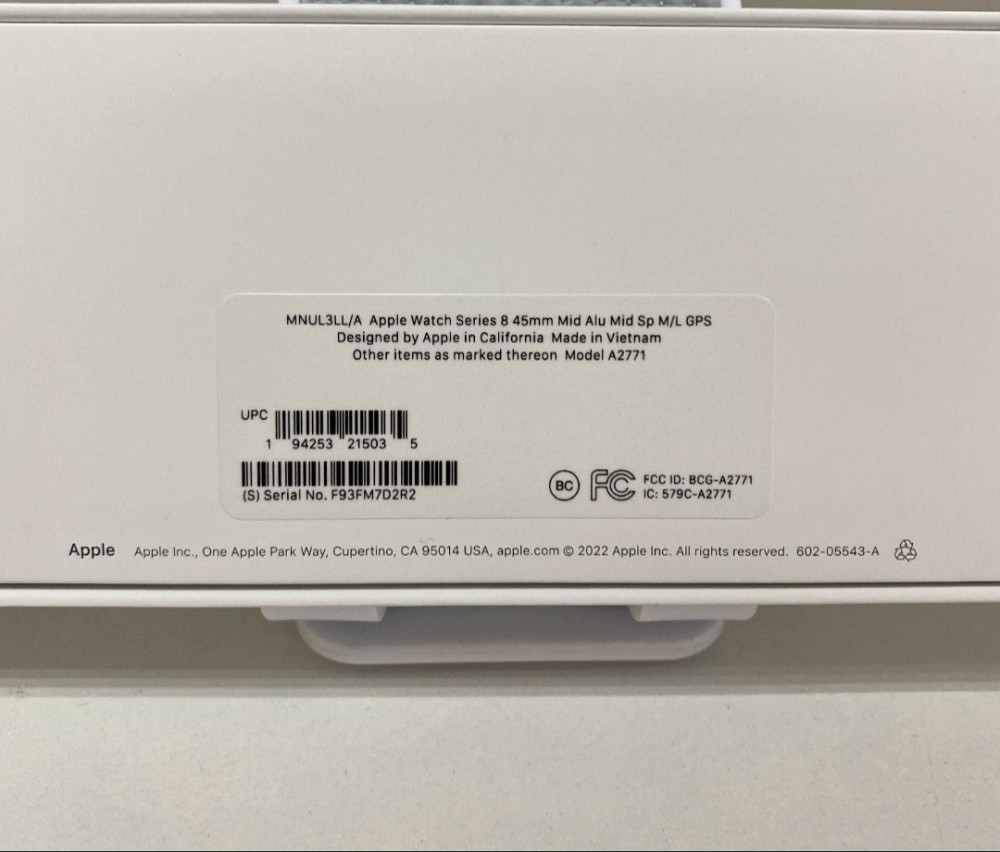 Apple Watch 8 45mm.Midnight GPS MNP13. Гарантия! Киев - изображение 3