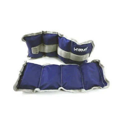 Обважнювач LiveUp Wrist/Ankle Weights LS3011-1 2 шт по 1 кг синій (6951376126303) Вінниця - фото 1