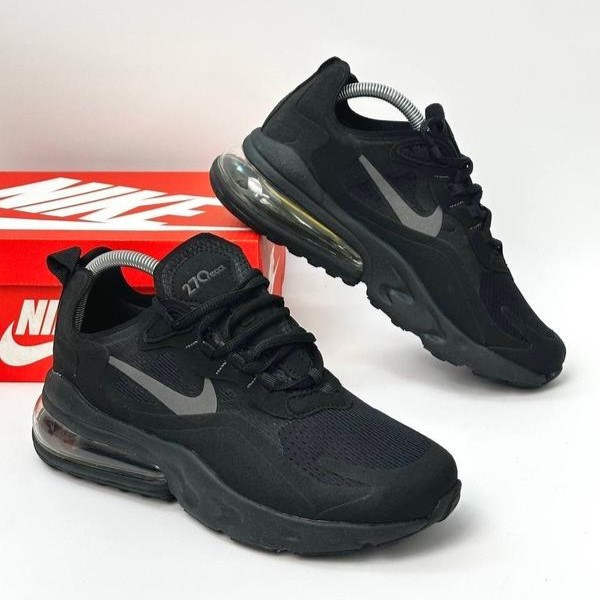 Кроссовки Nike 270 Сеточка Мужские Черные Найк с Амортизацией (размеры: 41,42,43,44,45) Видео Обзор - 53-2 Днепр - изображение 3