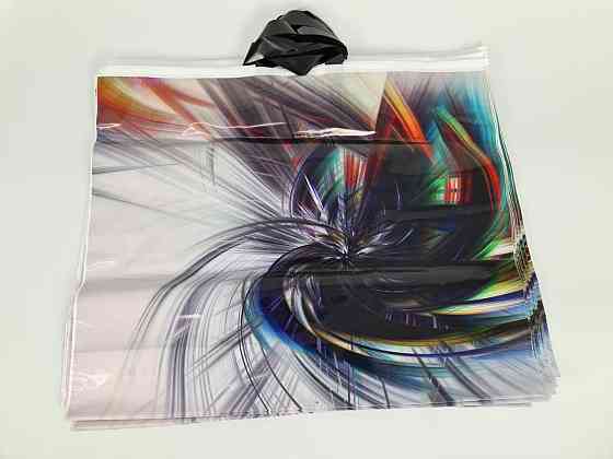 Пакет 60*50 петлевая ручка Абстракция Комсерв (25 шт) Харьков