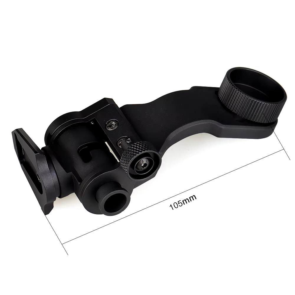 Комплект креплений на шлем для ПНВ PVS-7, PVS-14, PVS-15, PVS-18 (алюминий) Черный Киев - изображение 6