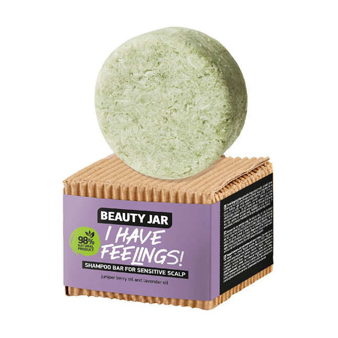 Твердий шампунь Beauty Jar для чутливої шкіри голови I Have Feelings 65 г 4751030831886 Винница - изображение 1