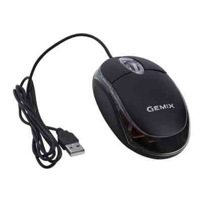 Мишка Gemix GM105 USB black (GM105Bk) Вінниця