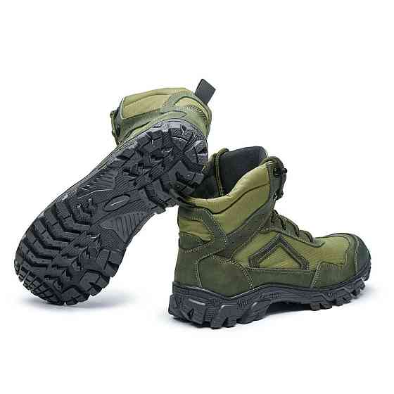 Черевики тактичні, берці. Шкіряні, кордура. Міцні. 205-Хакі 42 (28) Харків