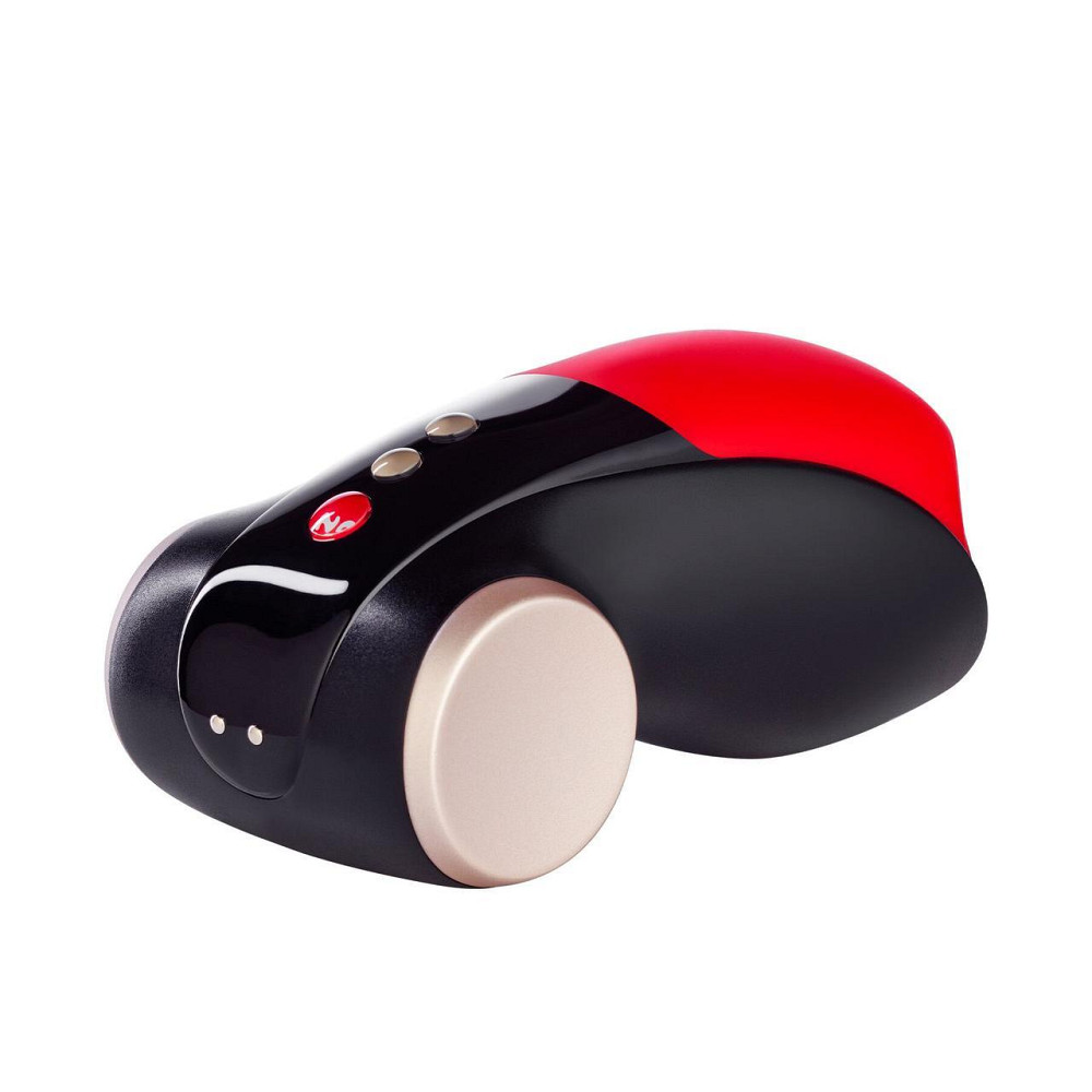 Мастурбатор для головки пеніса Fun Factory COBRA LIBRE II black/red, 2 мотори, гра без рук Sex Aura Київ - фото 3