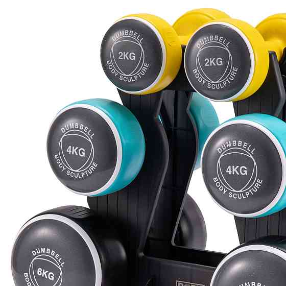 Гантелі вінілові Body Sculpture BW 108DT, 24 кг Київ