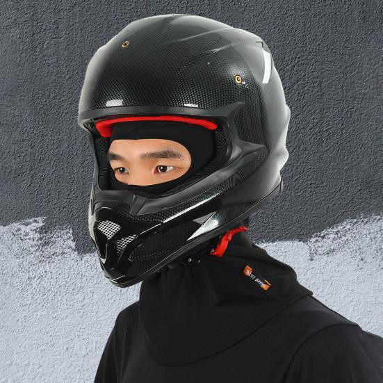 Зимняя флисовая балаклава West Biking черная Киев - изображение 6