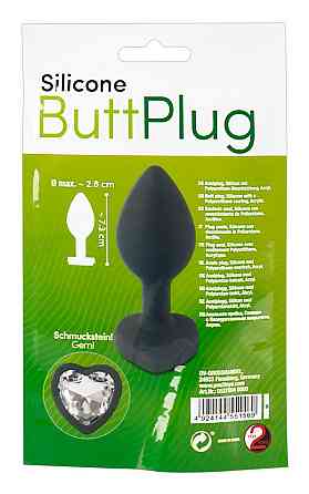 Анальная пробка - Silicone Butt Plug Sex Aura Киев
