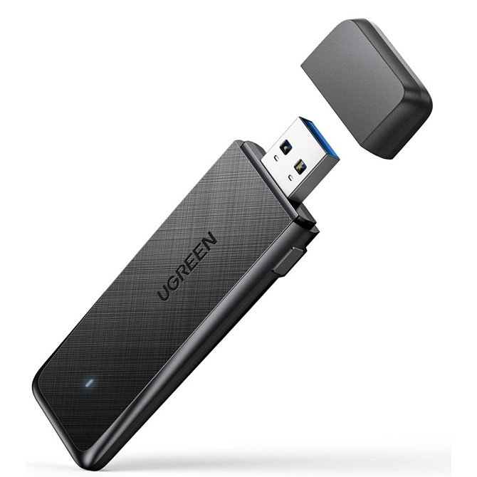 Дводіапазонний Wi-Fi AC адаптер Ugreen USB3.0 1300Mbps 2.4/5.8Ghz 50340 CM492 Николаев - изображение 1