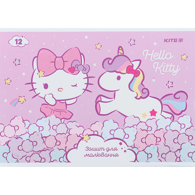 Альбом для малювання Kite Hello Kitty, 12 аркушів (HK24-241) Вінниця - фото 2