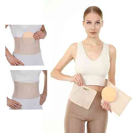 Бандаж при пупковій грижі CAS423, корсет при грижі пупка 16 см, L Кам'янець-Подільський