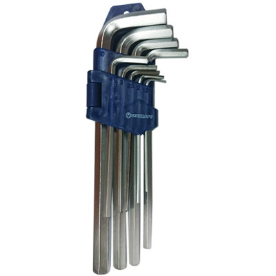 Ключ Стандарт шестигранний подовжений 9шт. (HKS0902) Вінниця - фото 1