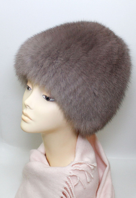 Шапка хутряна жіноча сніп Анастасія Соболь Харків - фото 5