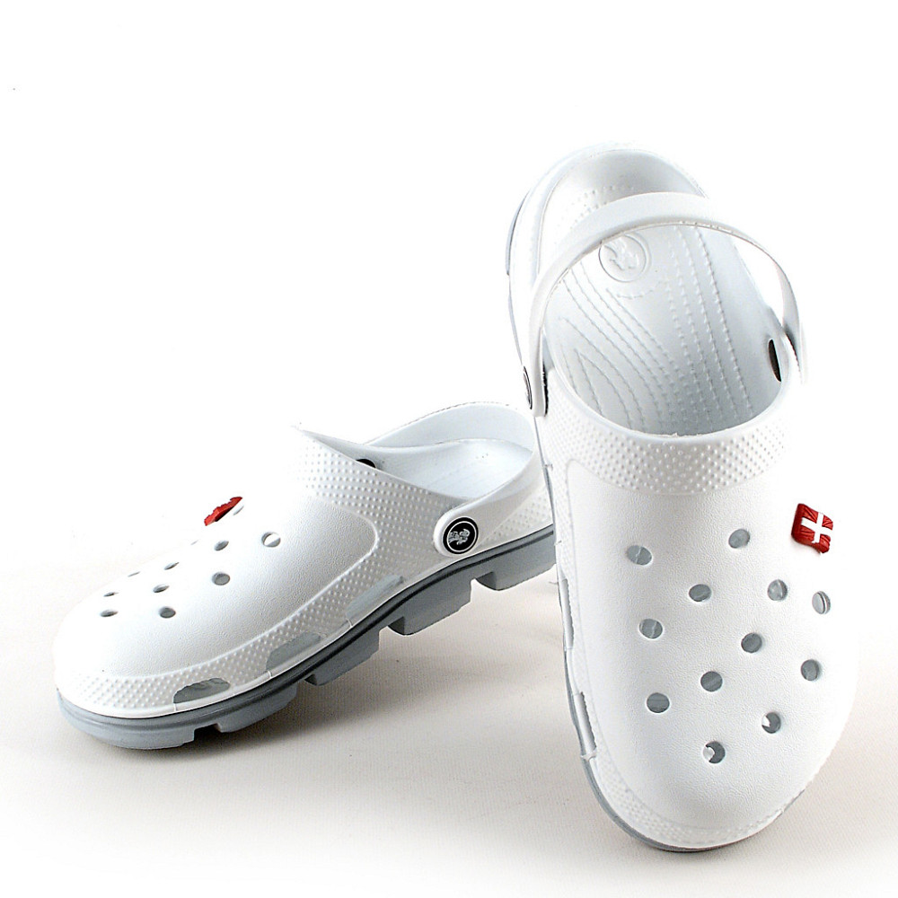 Кроксы сабо белые Аморалес Одесса - изображение 6