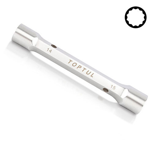 Ключ торцевий трубчастий 16х17мм TOPTUL AEBE1617 Одеса - фото 1