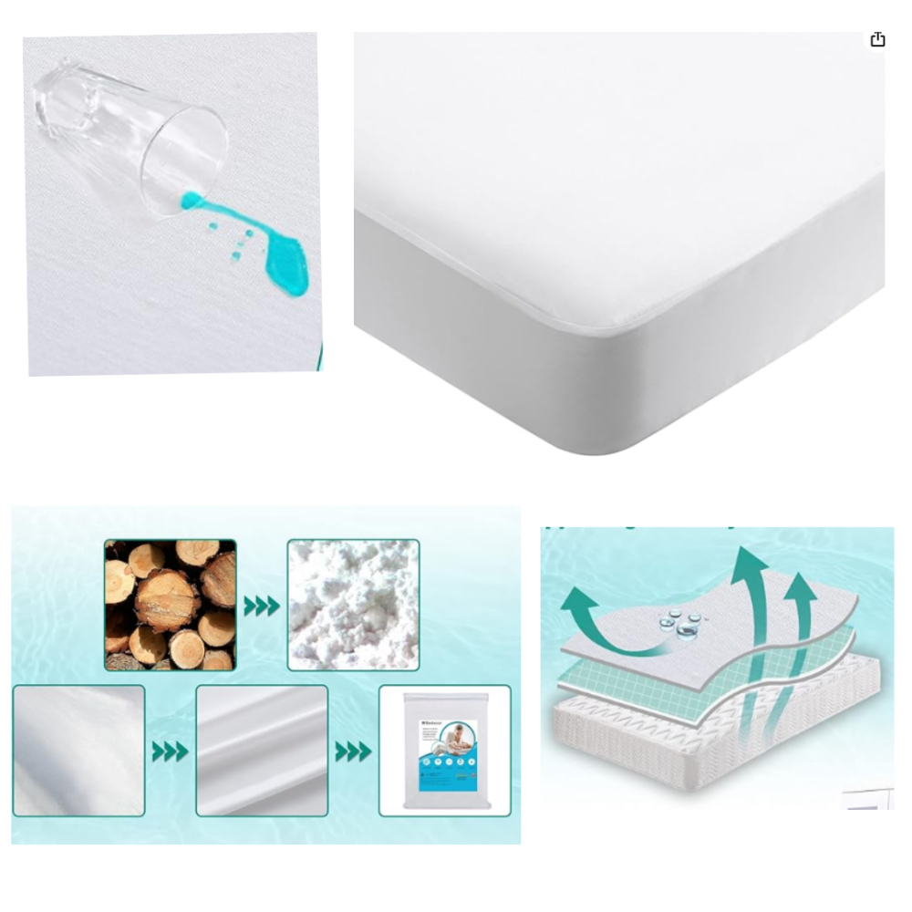 Водонепронекний наматрасник Lute 90x200см Луцьк - фото 1