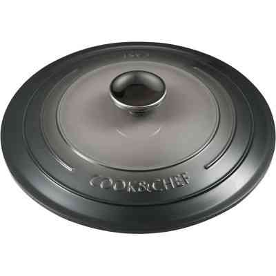 Сотейник Bergner Excalibur з кришкою 24 см Grey (BG-36103-GY) Винница