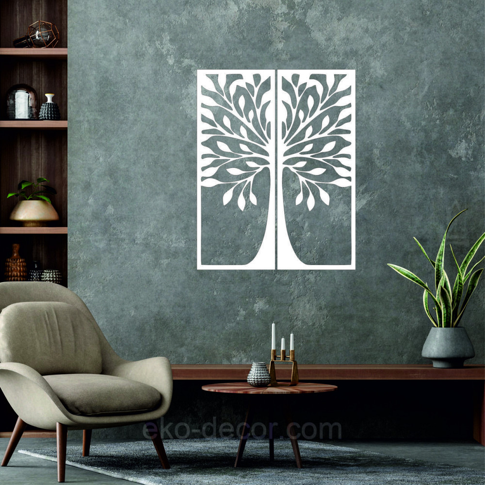 Декоративне настінне 3D Панно «Дерево»  Декор на стіну з об'ємом Київ - фото 7