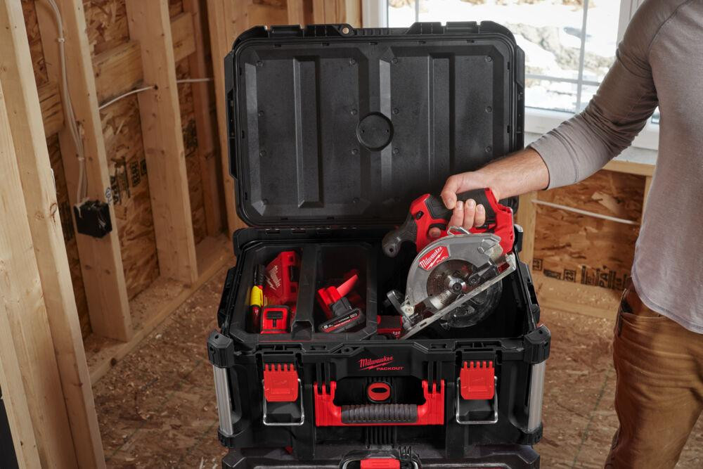 Пила дисковая ручная аккумуляторная бесщеточная MILWAUKEE, M12 FCS442-502X, диаметр 140мм (зарядное устройство С12 С, 2 аккумулятора М12 Одесса - изображение 4