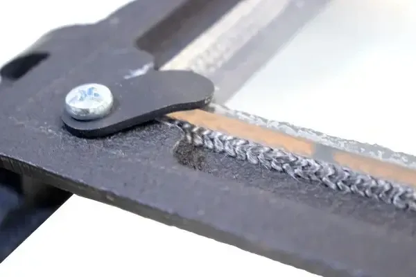 Дверца чугунная топочная с поддувалом (спарка) 