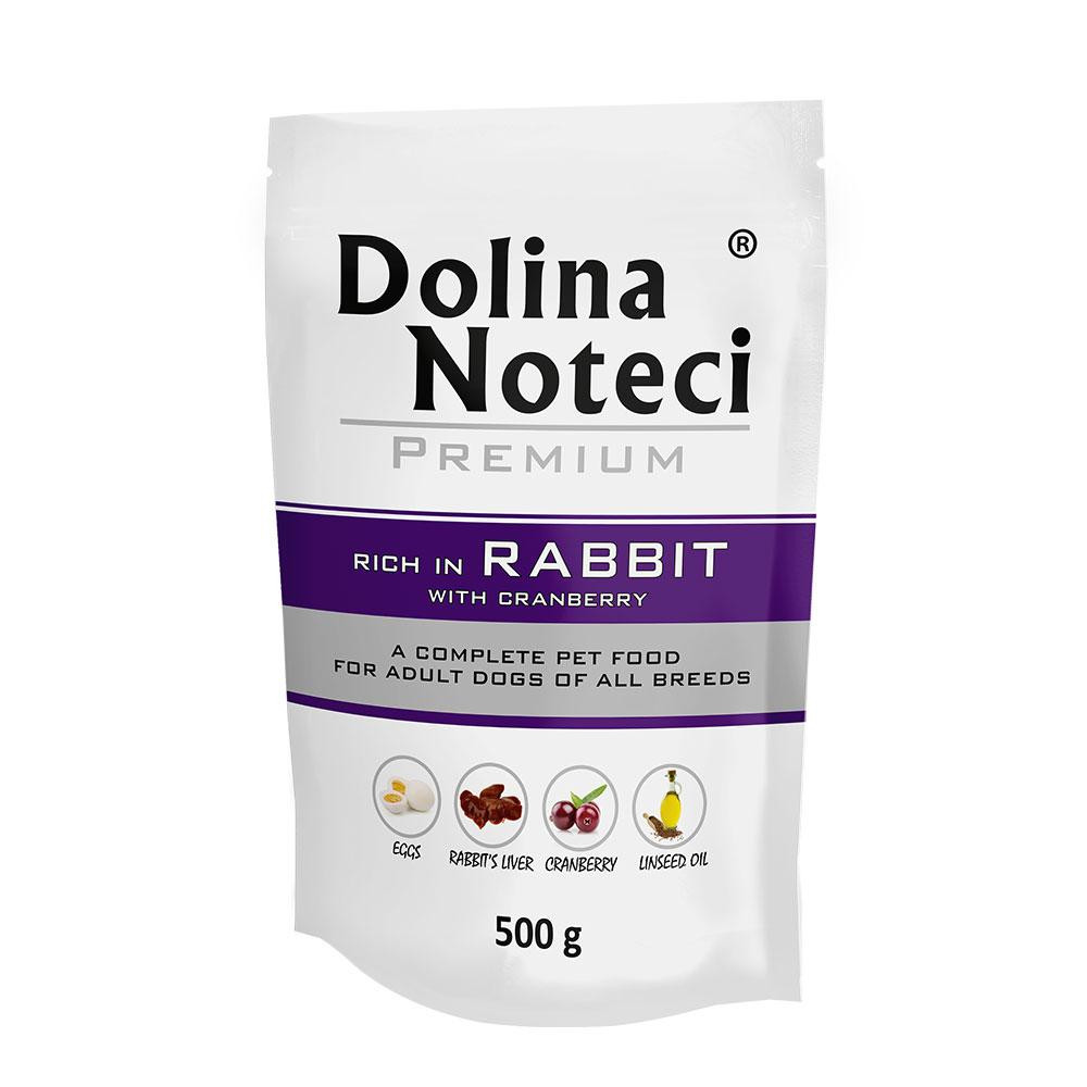 Dolina Noteci Premium (Долина Нотечі) консерви вологий корм для собак з кроликом і журавлиною 500 г х 10 шт. Запоріжжя - фото 1