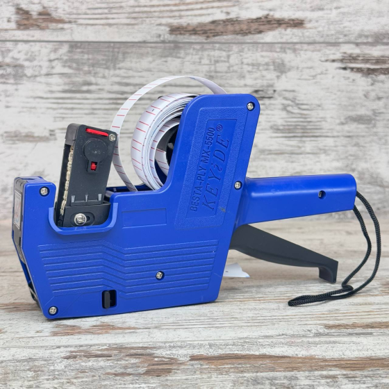 Этикет-пистолет, пистолет для ценников MX-5500 чернильный многоразовый 1 строка Киев