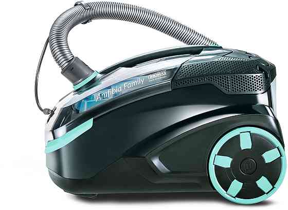 Пилосос Thomas DryBOX Amfibia Family (788599) ( чорний з бірюзовим ) Харьков