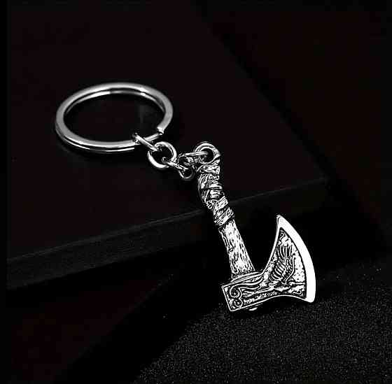 Брелок сокира вікінгів – скандинавський оберіг, метал Київ