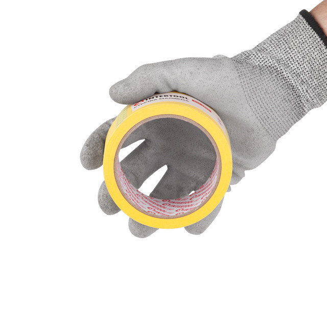 Лента малярная 48мм, 20м, желтая INTERTOOL DM-4820 Киев - изображение 3