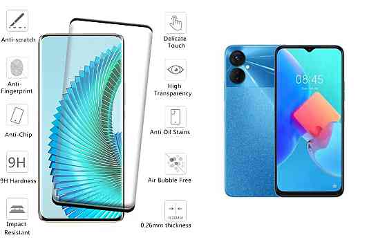 Захисне скло HyperGlass Pro для Tecno Spark 9 Pro (KH7n)  – максимальна чутливість та захист Київ