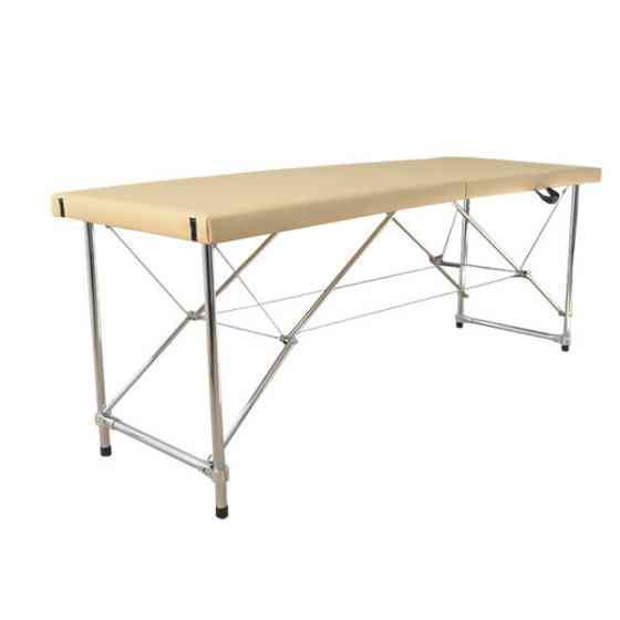 Косметологическая кушетка с тележкой и стульчиком со спинкой (комплект) Киев