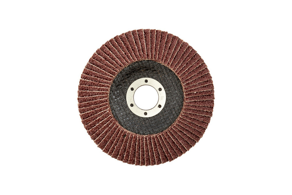 MASTERTOOL Диск шліфувальний пелюстковий конусний MASTERTOOL Т29 зерно 36 125×22 мм 08-3203 Коломия - фото 6