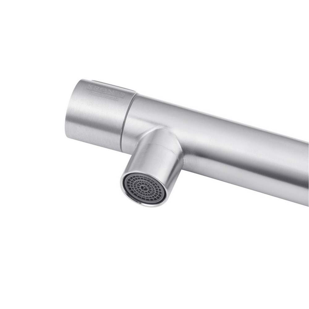 Кран на одну воду Kroner KRP Edelstahl Klassisch - ESG097 сатин Київ - фото 4