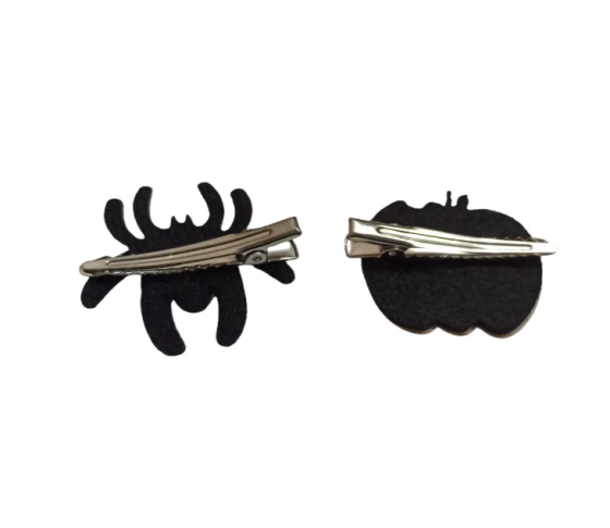 Заколки на Хелловін павук та гарбуз one size різнобарвний Київ