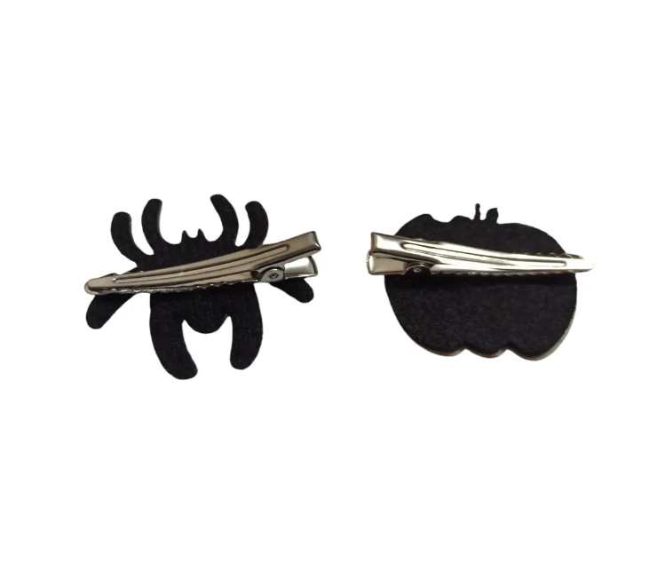 Заколки на Хелловін павук та гарбуз one size різнобарвний Київ - фото 2