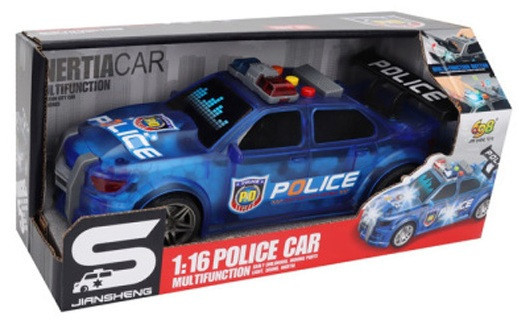Игрушка CARS S Полицейская машина синяя 1:16 (CJ-4247839) (7120441) Киев - изображение 1
