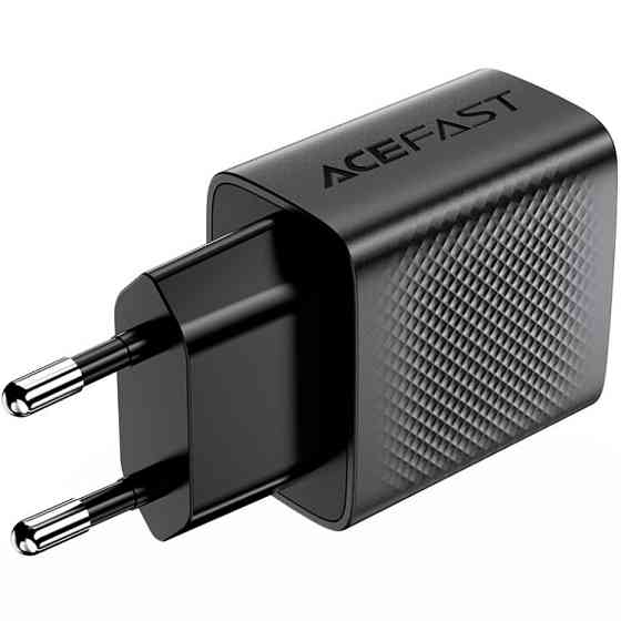Зарядний пристрій 2xUSB 12W (USB-Ax2) A86 Black Acefast Винница